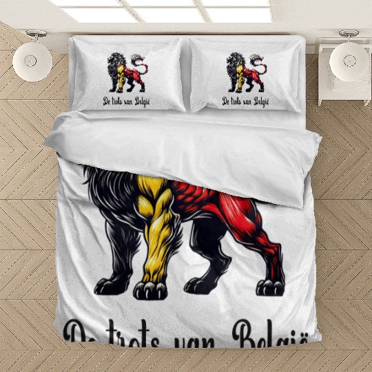 Belgium lion flag design Bedding Sets