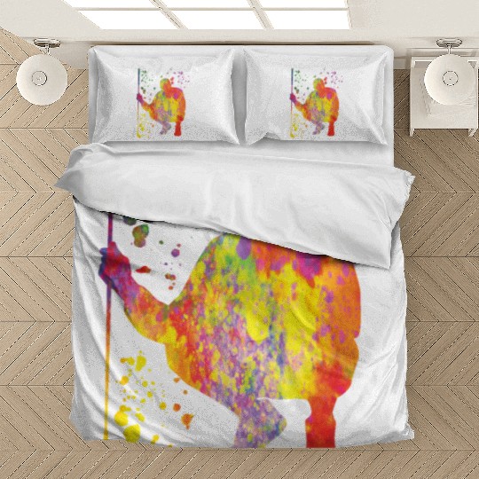 Golfer Colorsplash Kids Miniature Golf Bedding Sets