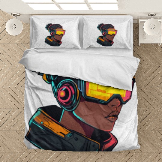 Futuristic character Bedding Sets