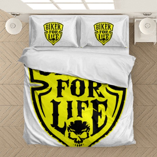 Biker For Life Shield LIKE US ON FACEBOOK # Bedding Sets