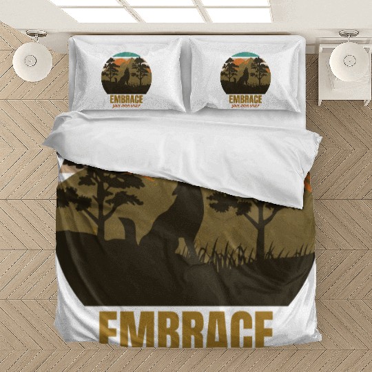 Embrace Your Inner Wolf Bedding Sets
