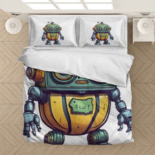 Robot Melon Bedding Sets