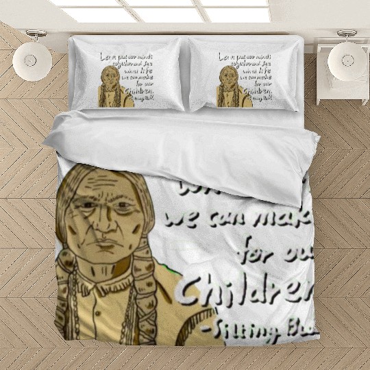 Indigenous People Logos Bedding Sets