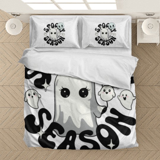 Halloween Ghosts Spooky Season Bedding Sets