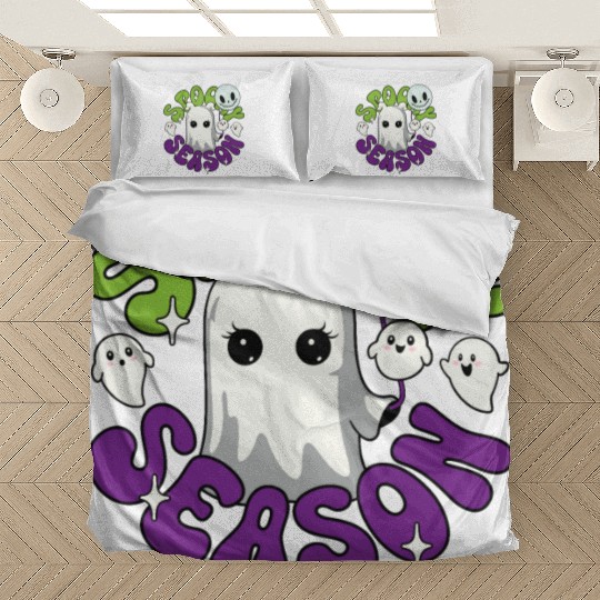 Halloween Ghosts Spooky Season Bedding Sets
