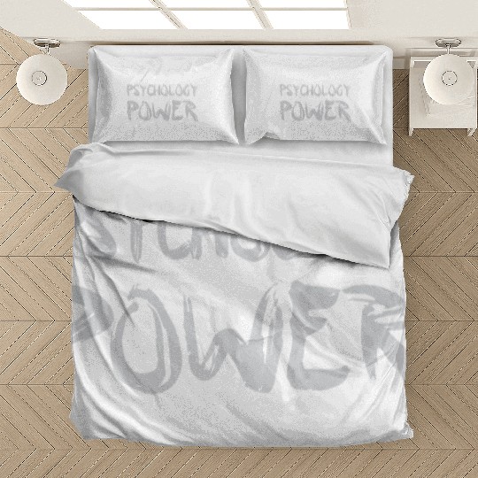 Psychology Power Motivational Saying Bedding Sets