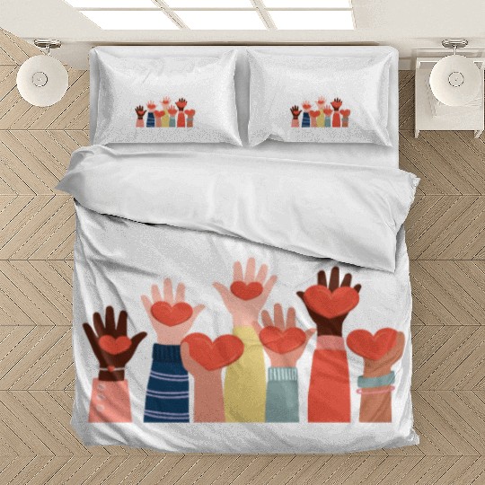 Social Worker Love Empathy Trust Bedding Sets