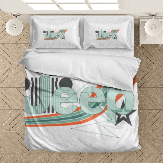Jeep Painted Angles Design Bedding Sets