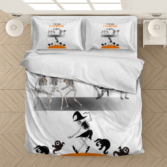 spooky season stuff Bedding Sets