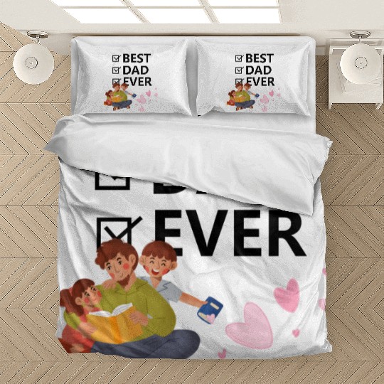 Best Dad Ever Bedding Sets