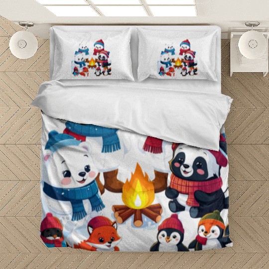 Winter Wonderland Critters Bedding Sets