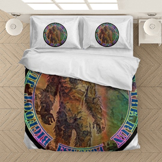 BIGFOOT JUST A SQUATCH ON THE RUN 235221817 Bedding Sets