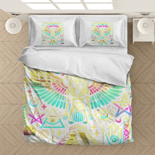 Anunakiz Celestial Enki Guardian Bedding Sets