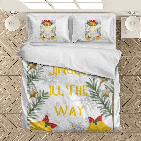 Christmas Cheer in a cup Funny Christmas on Bella Bedding Sets