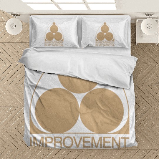 Kaizen Improvement Is My Mantra Philosophy Bedding Sets