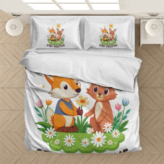 STAY POSITIVE VIBE DESIGN Bedding Sets