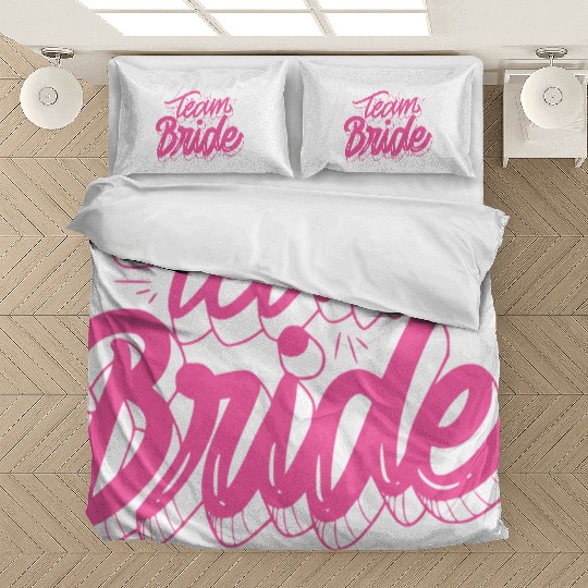 Team Bride Wedding Gift Bedding Sets