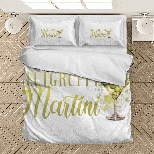 Blutgruppe Martini Cocktail Bartender Bedding Sets