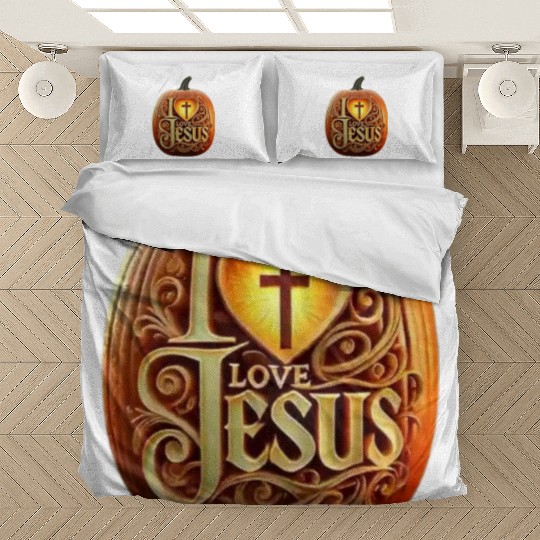 i love jesus Bedding Sets