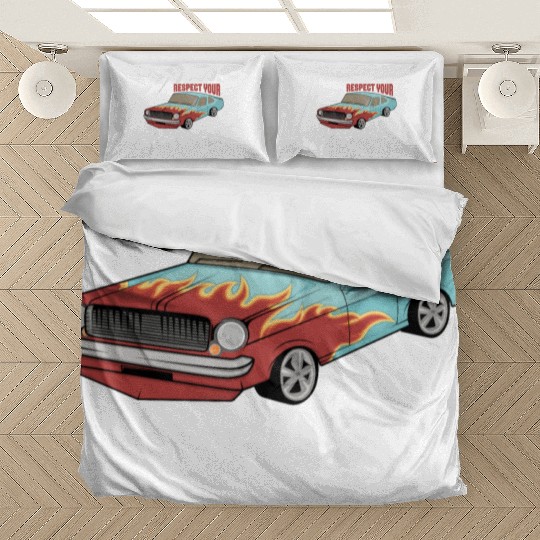 Funny Car Guy 2 Bedding Sets