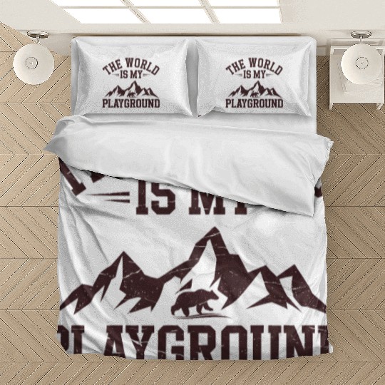 The World is My Playground Bedding Sets