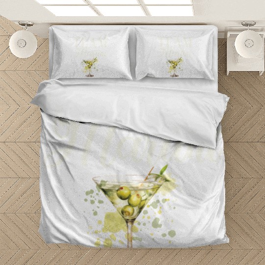 Team Martini Cocktail Bartender Bedding Sets