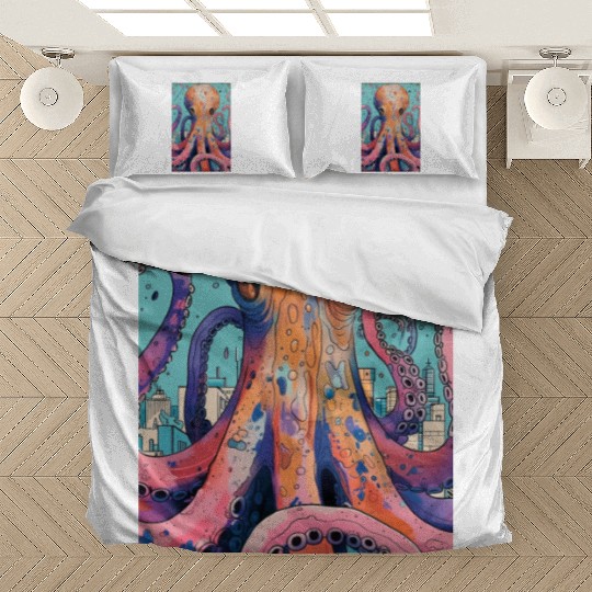 Giant Octopus Bedding Sets