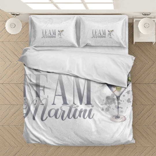 Team Martini Cocktail Bartender Bedding Sets