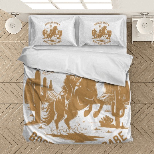 Shoulda Been a Boot Scootin Babe Western Bedding Sets