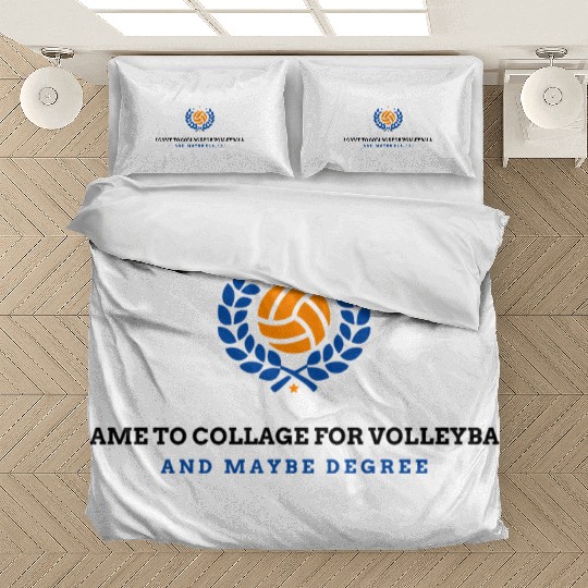 I Came to College for Volleyball… and Maybe... Bedding Sets