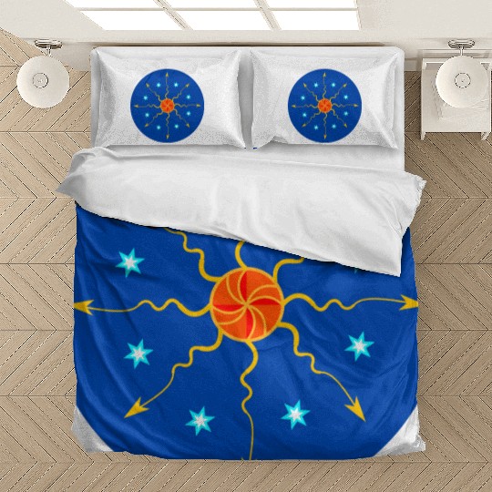 Sun, Stars and Space Circle Bedding Sets