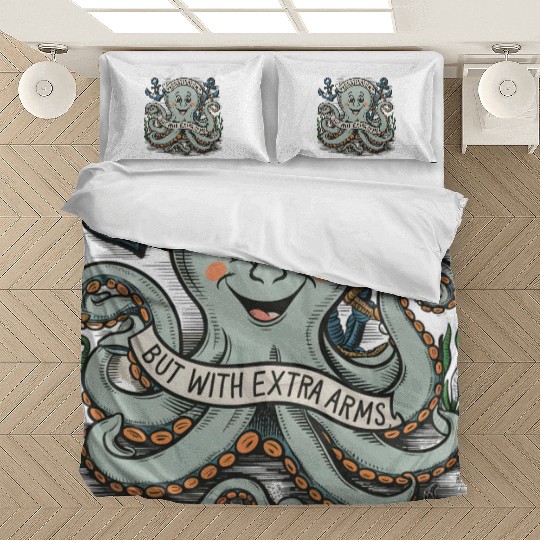 The Octopus Who Said No Bedding Sets