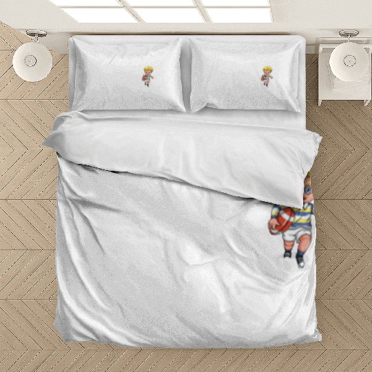Rugby Player Just A Boy Who Loves Rugby Bedding Sets