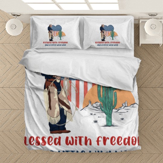 Blessed with Freedom and a little Wild West Bedding Sets