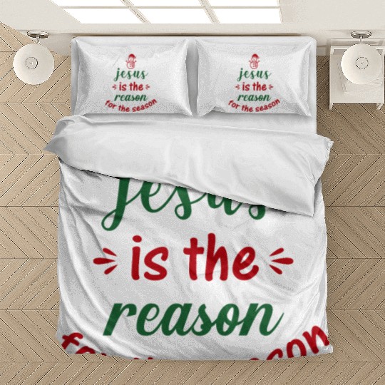 Jesus is the reason for the season, Christmas Bedding Sets