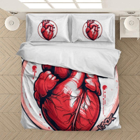 Anatomy of a Heart Bedding Sets
