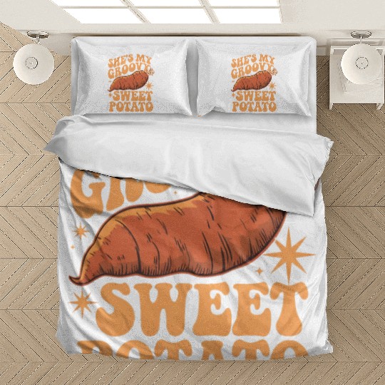She's my Groovy Sweet Potato Bedding Sets
