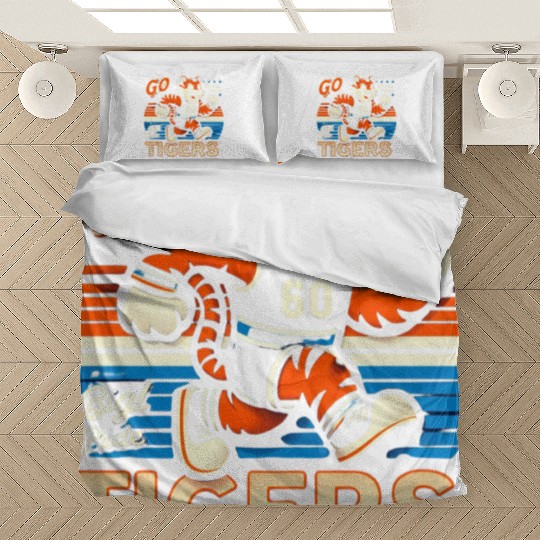 Small Town, Big Pride: Go Tigers! Bedding Sets