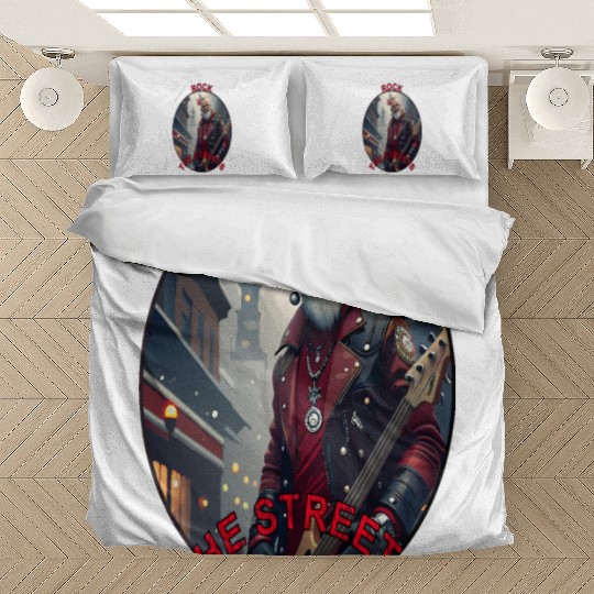 Rock the Streets - Punk Rock Rebel Art Bedding Sets