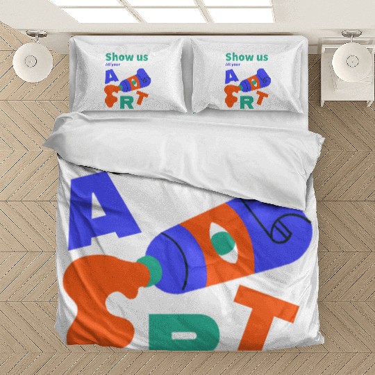 Show Us All Your Art Bedding Sets
