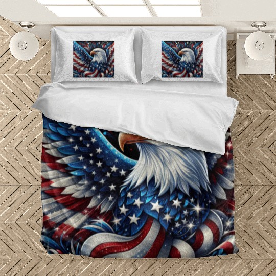 Patriotic Eagle Bedding Sets