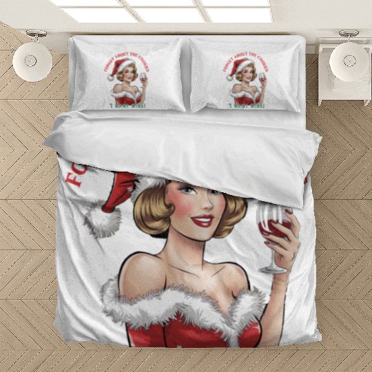Santa Christmas, Christmas Vintage Bedding Sets