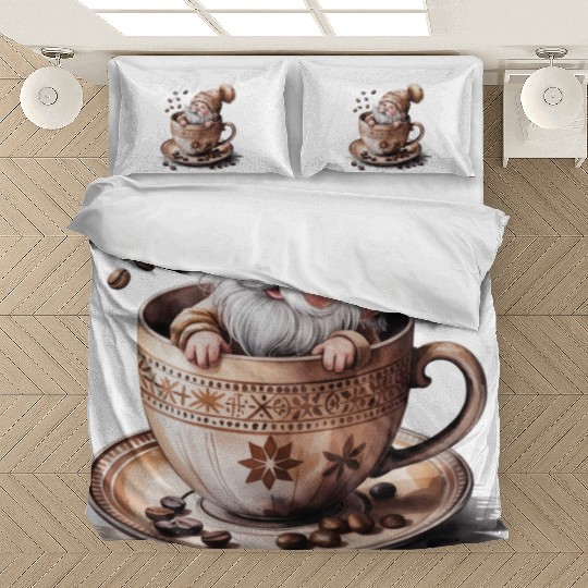 Christmas Gnome, Merry Christmas Bedding Sets