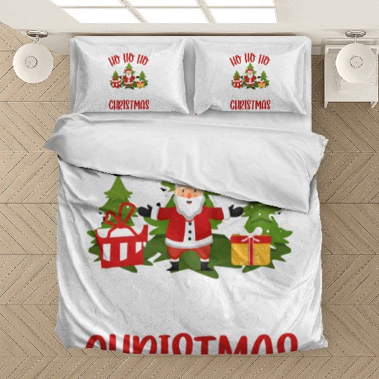 HOHOHO MERRY CHRISTMAS Bedding Sets