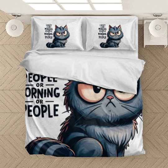 Anti-Morning Grumpy Cat Bedding Sets