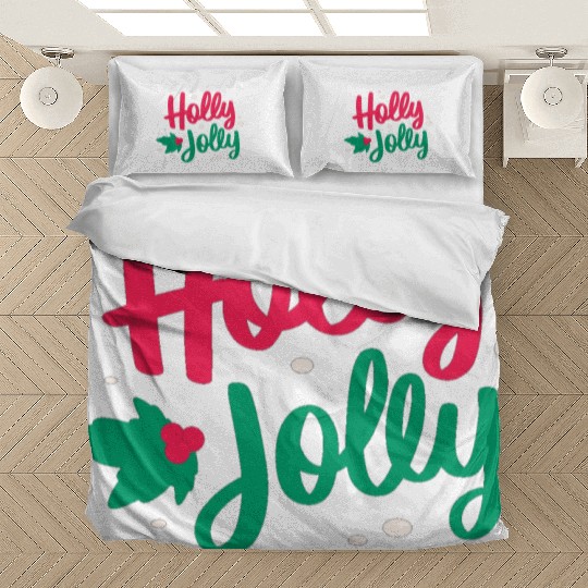 Christmas Holly Jolly Bedding Sets