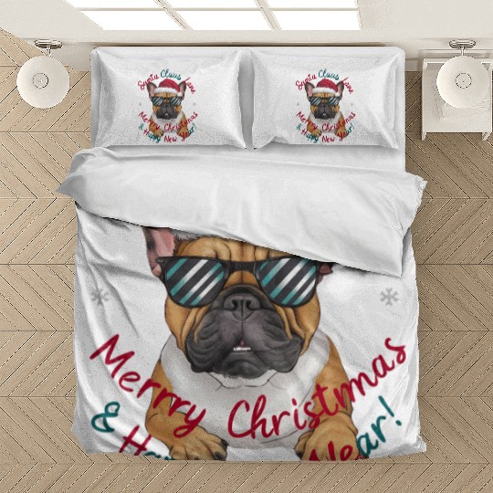 Merry Christmas Happy New Year Bedding Sets