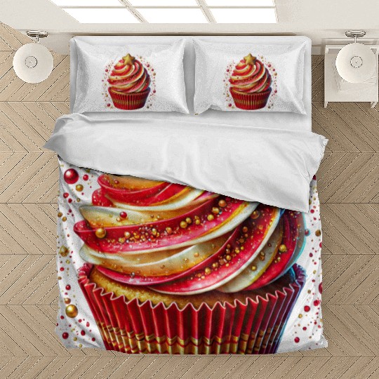 Christmas ice cream, Merry Christmas Bedding Sets