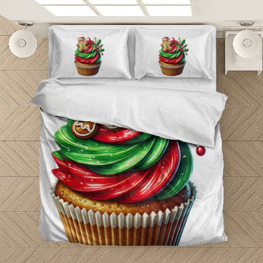 Christmas ice cream, Merry Christmas Bedding Sets
