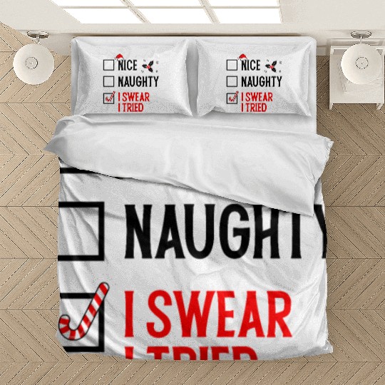 I Swear I Tried Christmas Bedding Sets